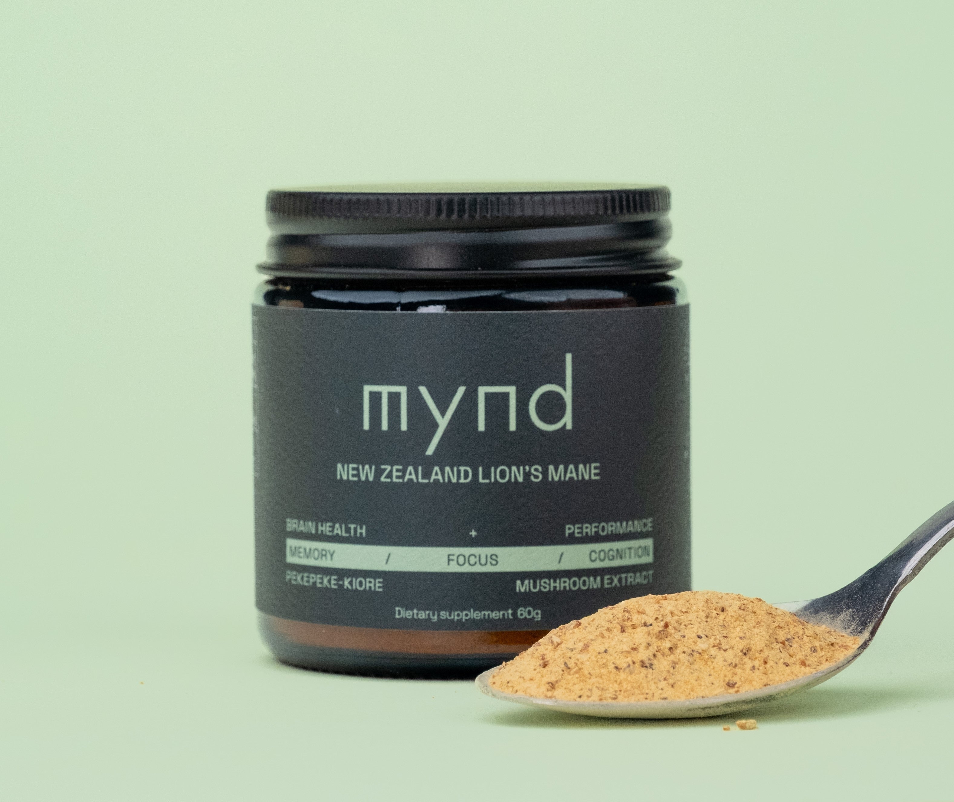 NZ Lion's Mane: Mushroom powder for brain health – Mynd